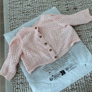 100% Cotton Carter's Soft Pink Baby Knit Outfit